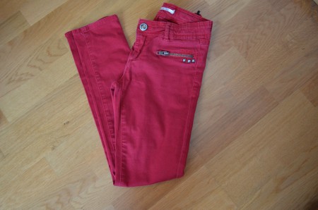 Pantalon DDP rouge - 12 ans