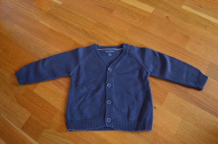Gilet gris Bout'chou - 12 mois