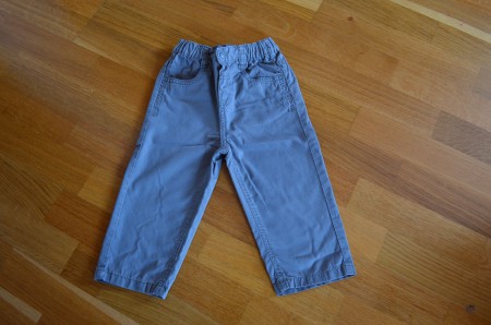 Pantalon en toile gris - 18 mois